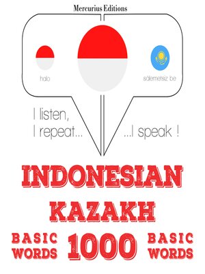 cover image of 1000 kata-kata penting di Kazakhstan